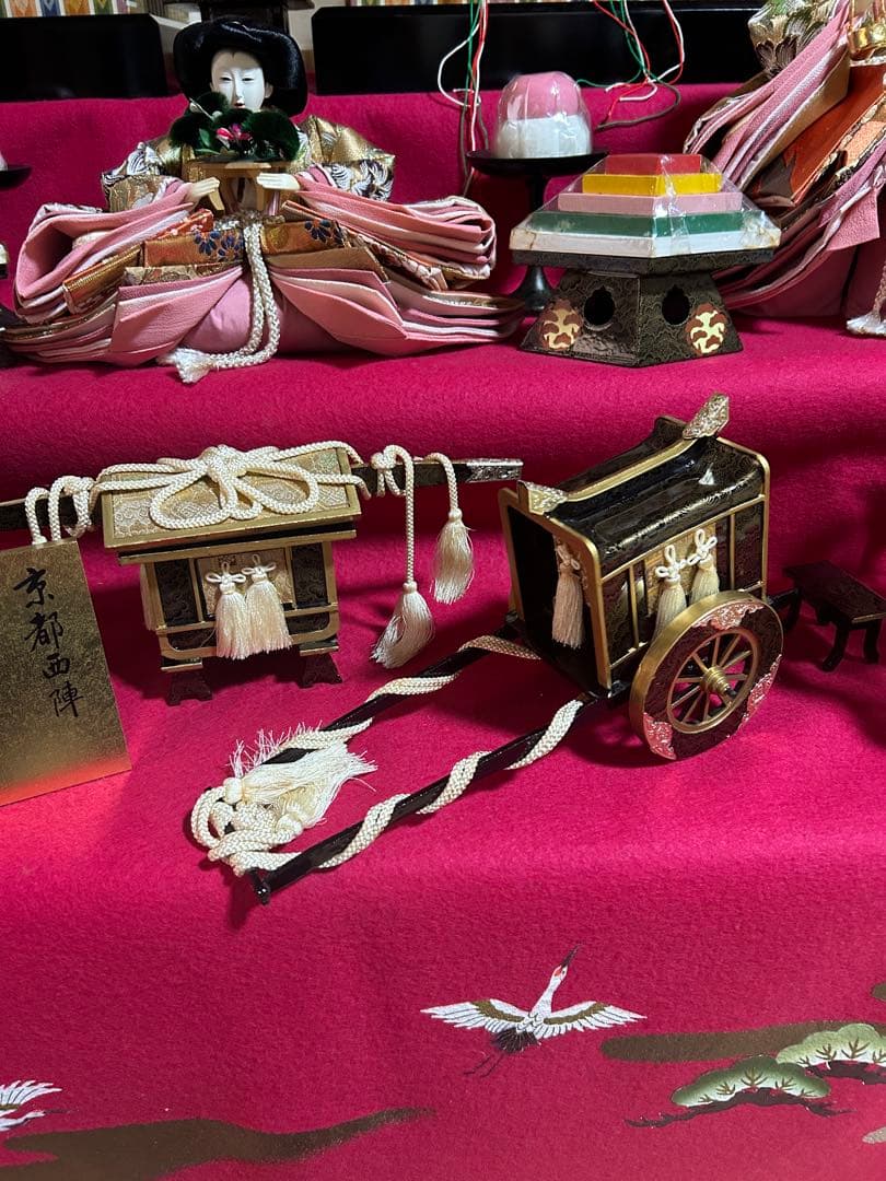 京都・西陣の雛人形　高級雛人形