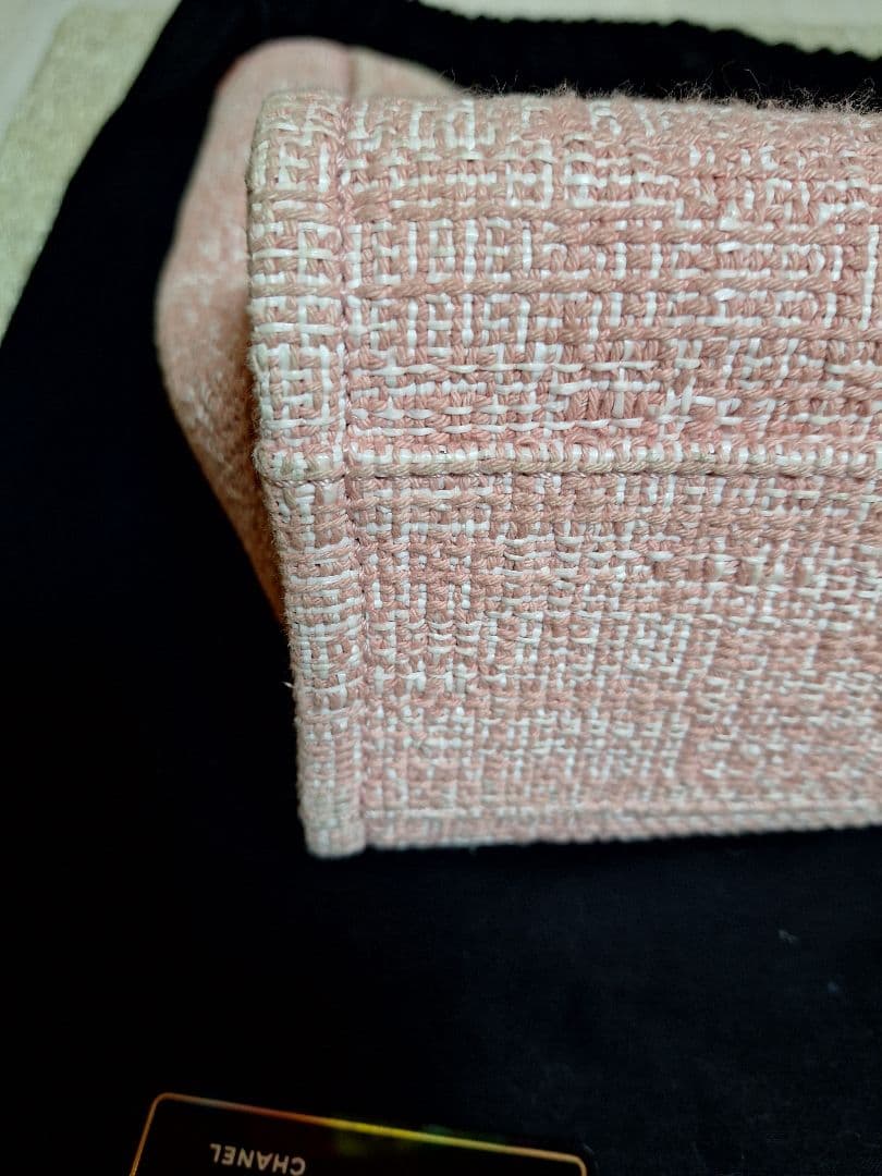 CHANEL ドーヴィルチェーントートバッグ