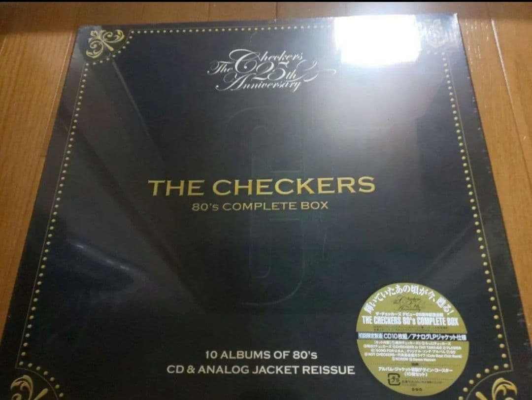 ★新品未開封★未使用THE CHECKERS 80's COMPLETE BOX