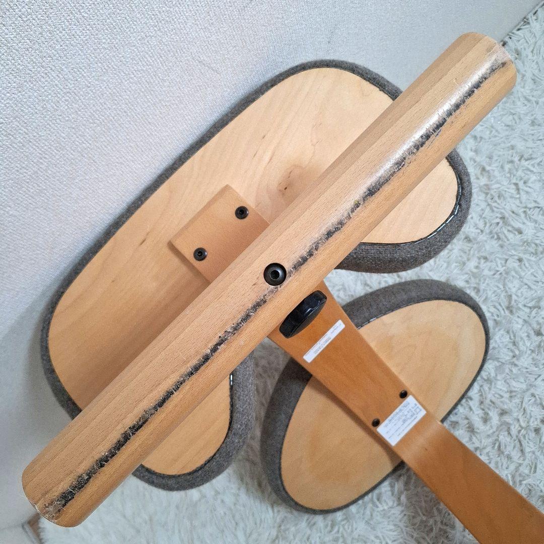 【美品】リボ社 サカモトハウス バランスチェア バランスイージー グレー