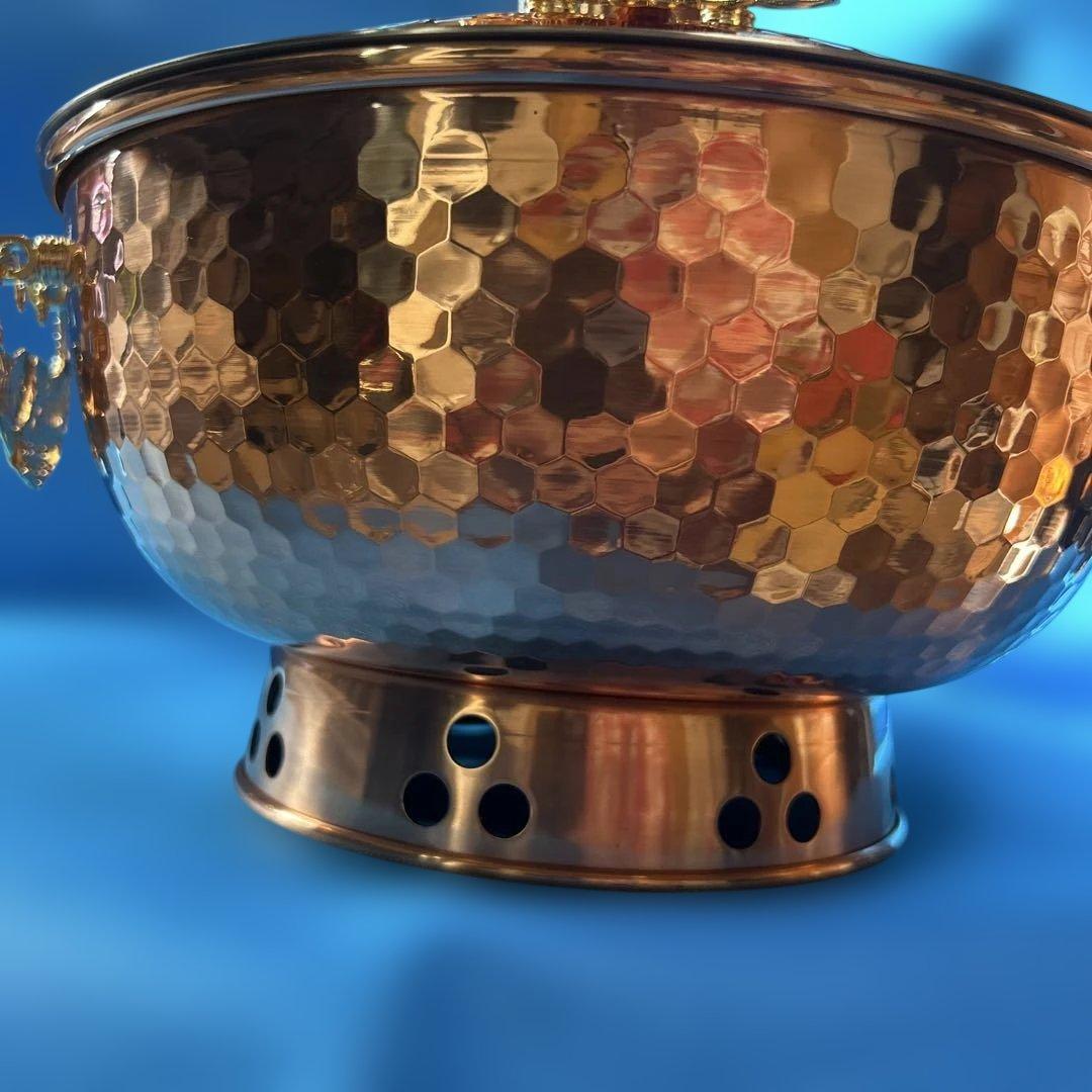 未使用❗️美品❗️高級COPPER100 ♦︎しゃぶしゃぶ銅鍋 ♦︎26cm即購入OK❗️