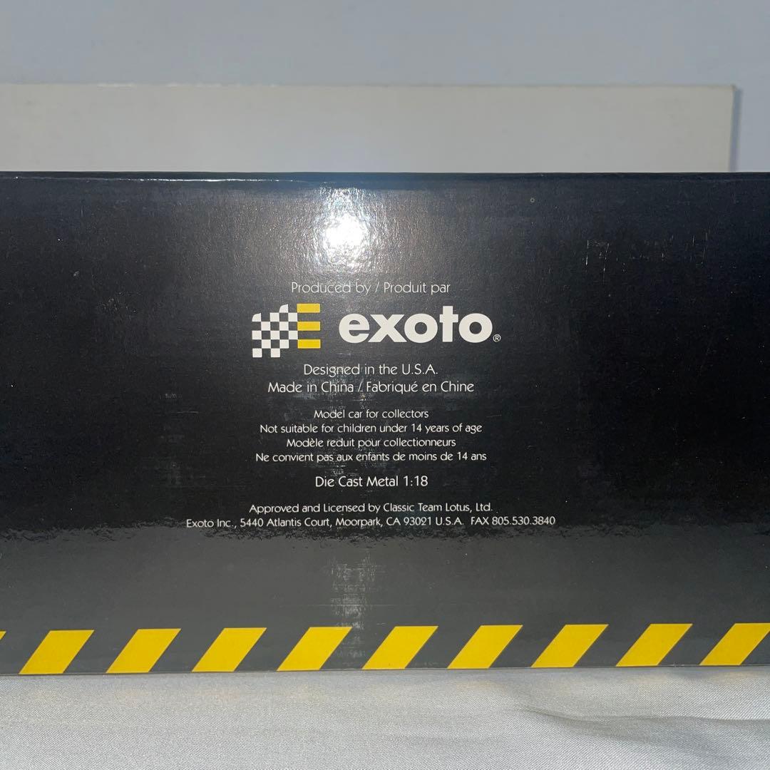 エグゾト 1/18 ロータス 72D フィッティバルディ exoto