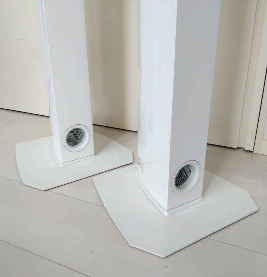 美品 デノン DENON SC-T7L2 ホワイト スピーカー