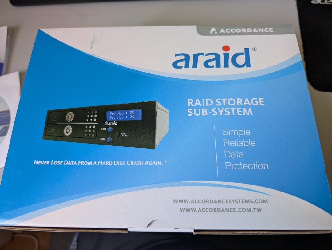 araid M500/M500T RAIDストレージサブシステム 未使用品