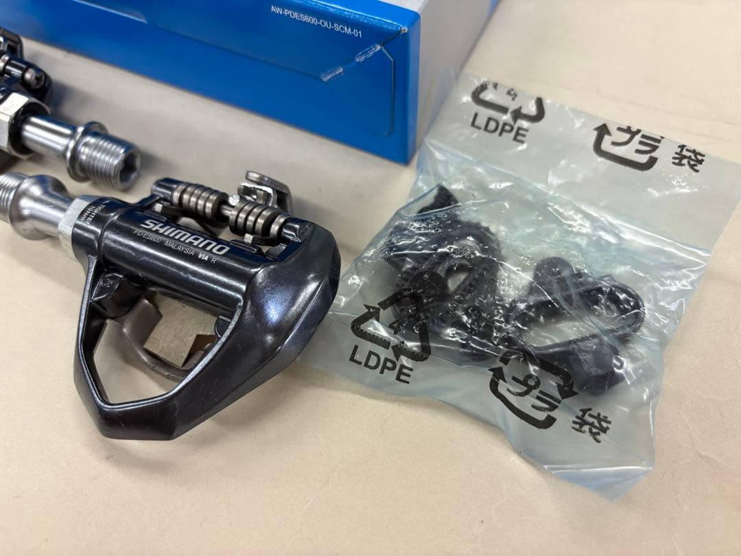 322【新品・未使用】SHIMANO　ビンディングペダル 新型　PD-ES600