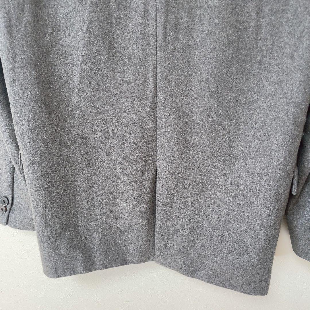 アパルトモン ドゥーズィエムクラス メルトン ノーカラージャケット グレー36