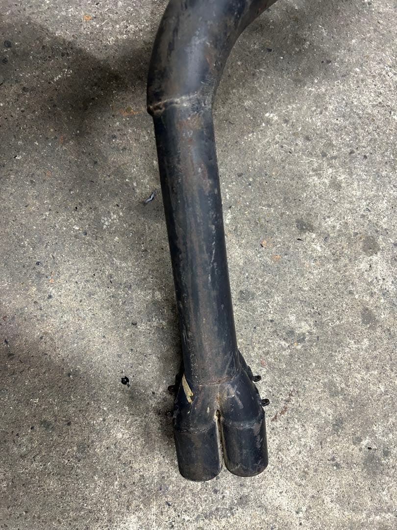 ゼファー400 カワサキ　マフラー　中古　メーカー不明　現状販売　サイレンサー無