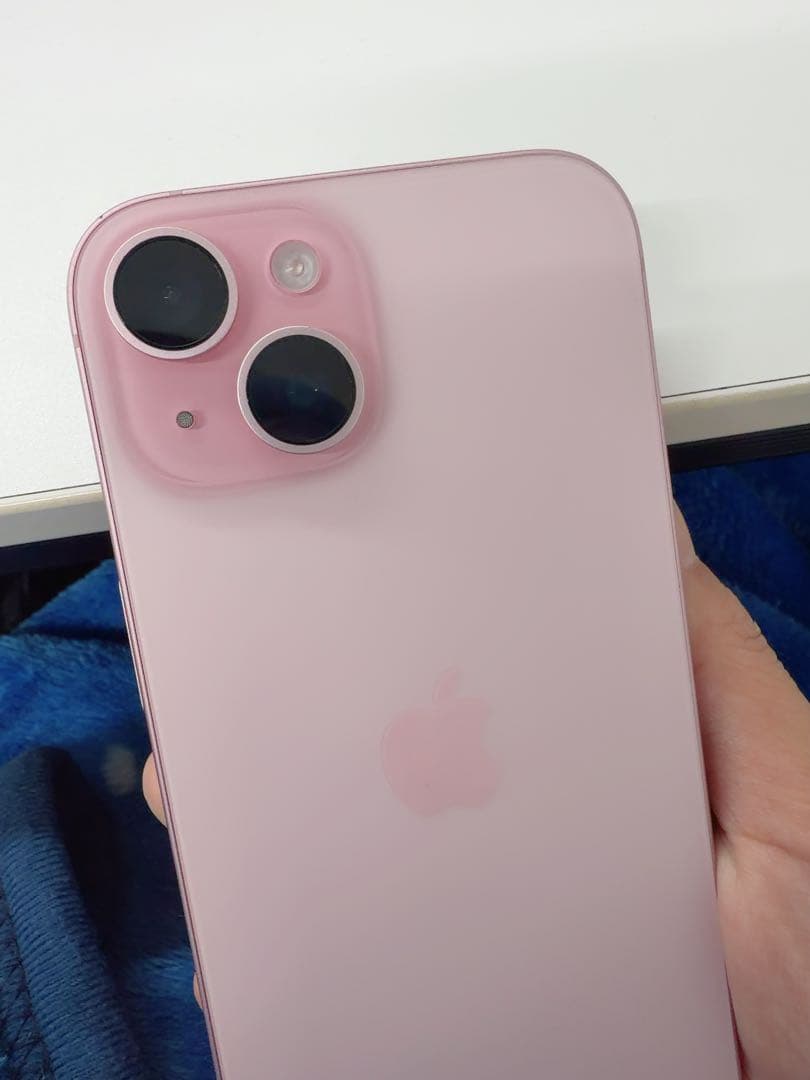 Apple iPhone 15ピンクSIMフリー+iFace