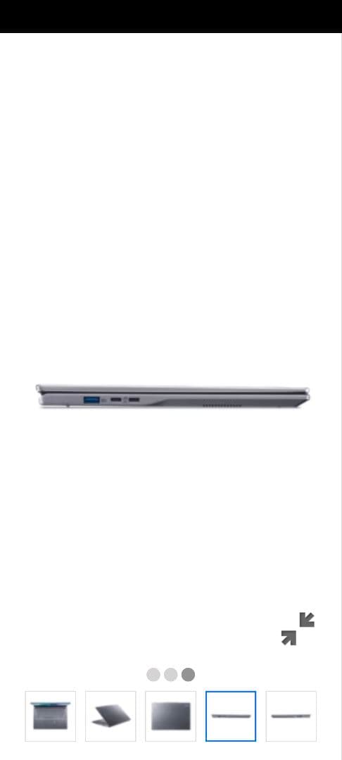 週末値下げ　大幅値下げAIパソコン　Acer Swift 14 AI 　 新品級