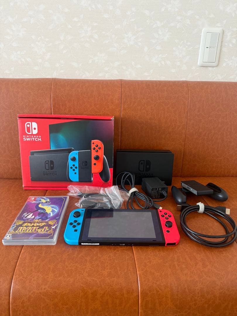 Nintendo Switch 本体 + ポケモンバイオレットセット 短期使用