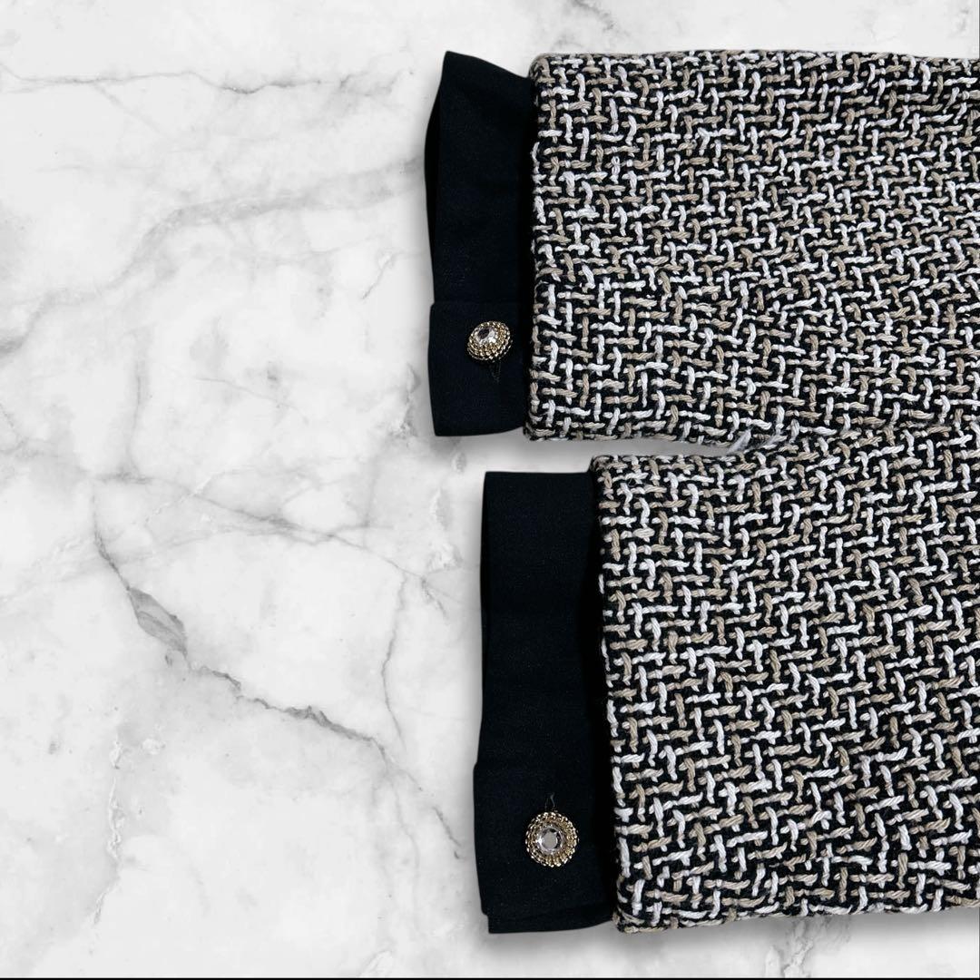 ✨Roooi♡ ✨ZARA リボンディテール テクスチャージャケット