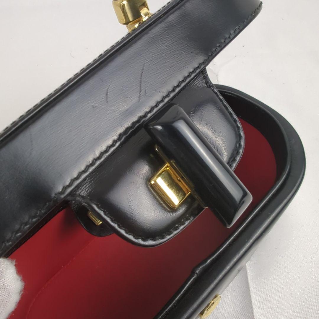 GUCCI グッチ バニティ バッグ ハンドバッグ プラハンドル ターンロック