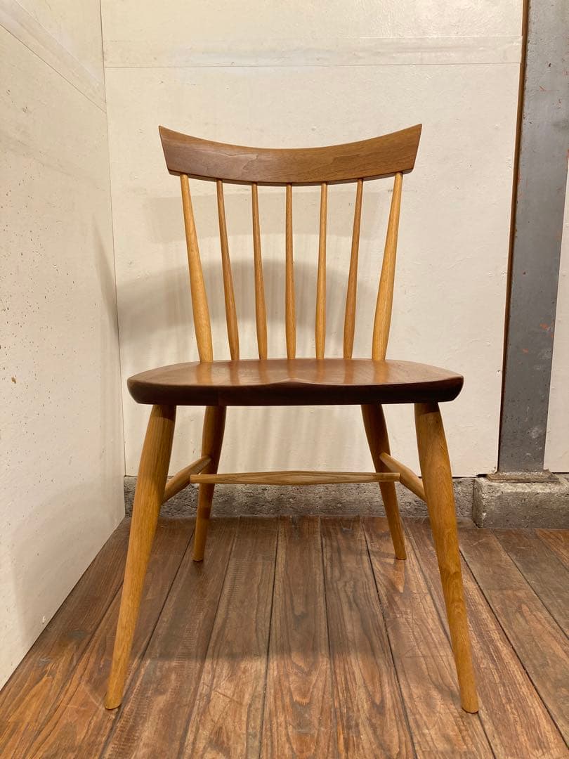 柏木工 SC4K ウォールナット×オーク オイル仕上げ ウィンザーチェア B