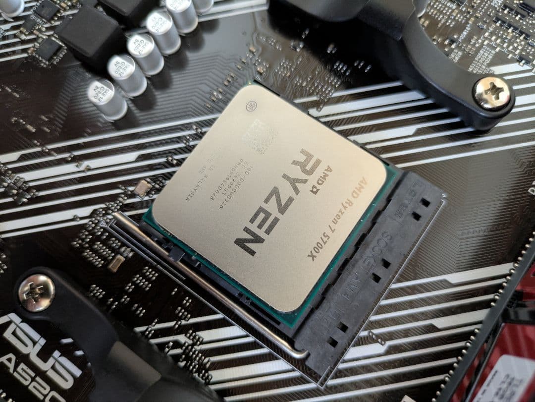 Ryzen7 5700x＆A520M-K ＆DDR4 32GB