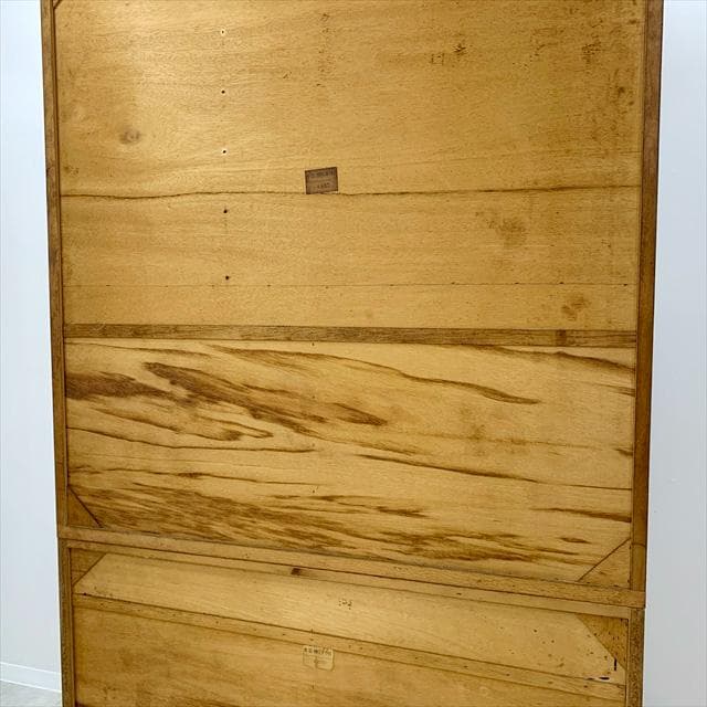 80'sヴィンテージオーク突板食器棚（カップボード）