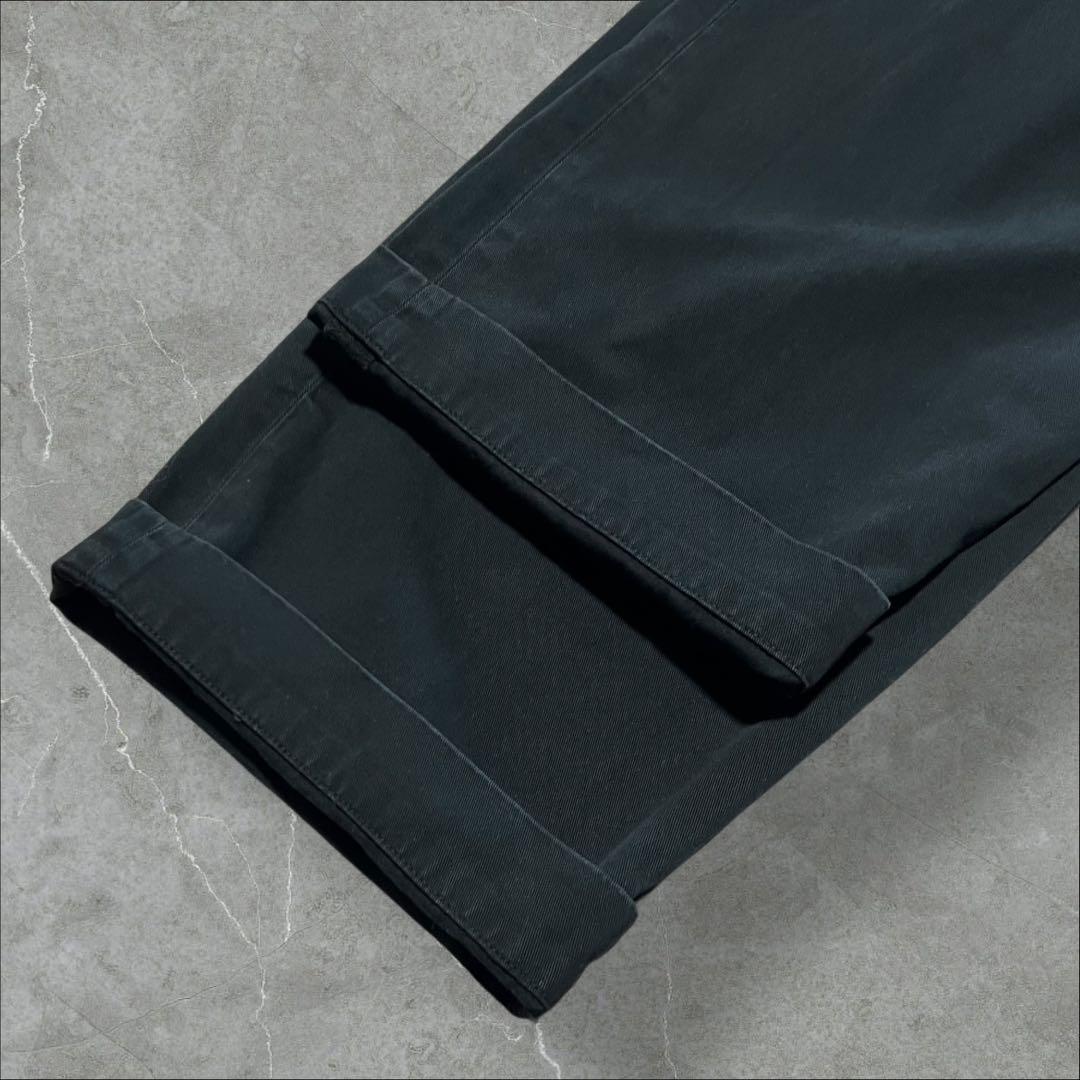 【W36】90sPolobyRalphLaurenAndrewPant黒チノパン