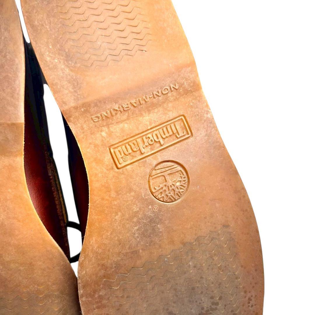 Timberlandティンバーランド2eye デッキシューズ　ブラウン赤茶