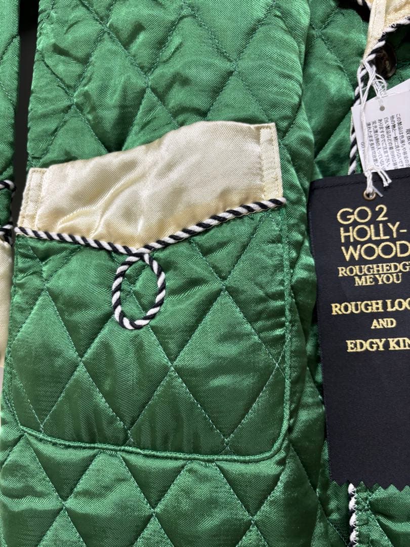 アルビgotoHollywood刺繍キルティングガウンコート