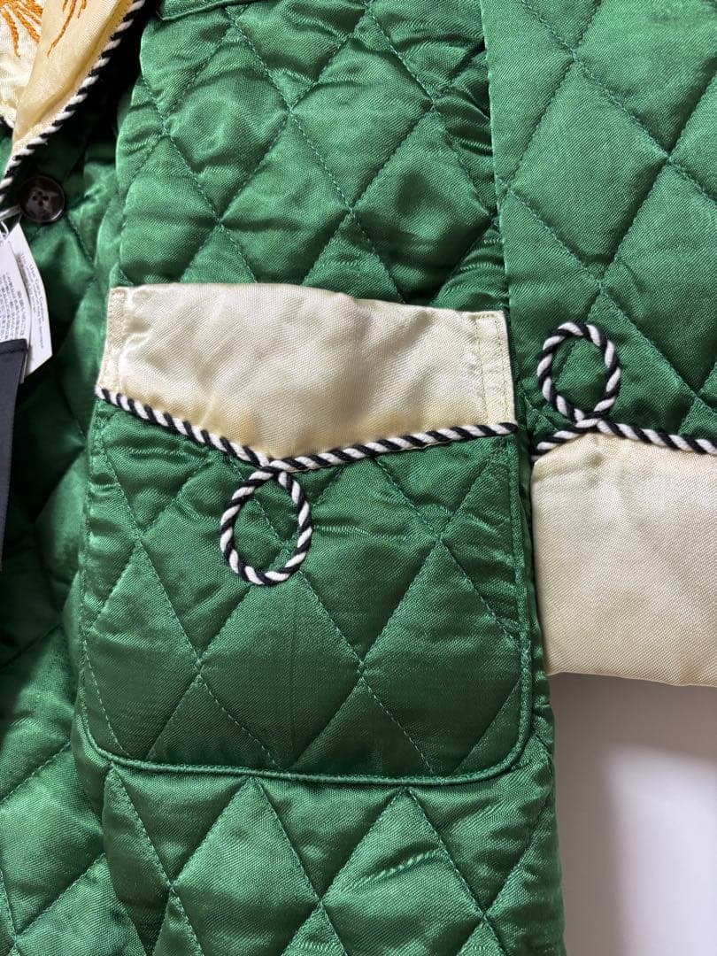 アルビgotoHollywood刺繍キルティングガウンコート