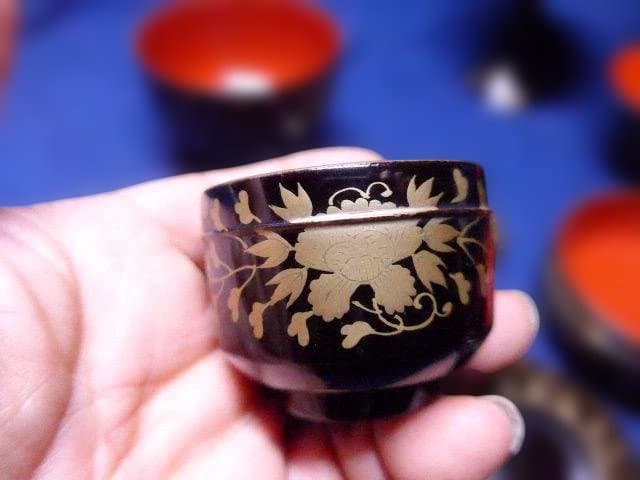 雛祭り用木製食器セット