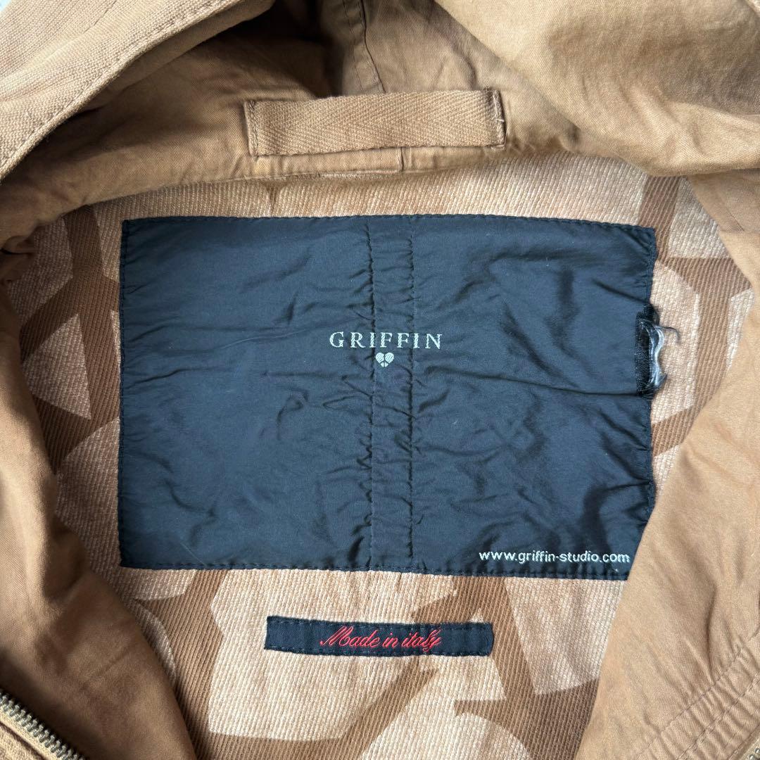 激レア GRIFFIN グリフィン 総柄 ミリタリー M-65 モッズコート