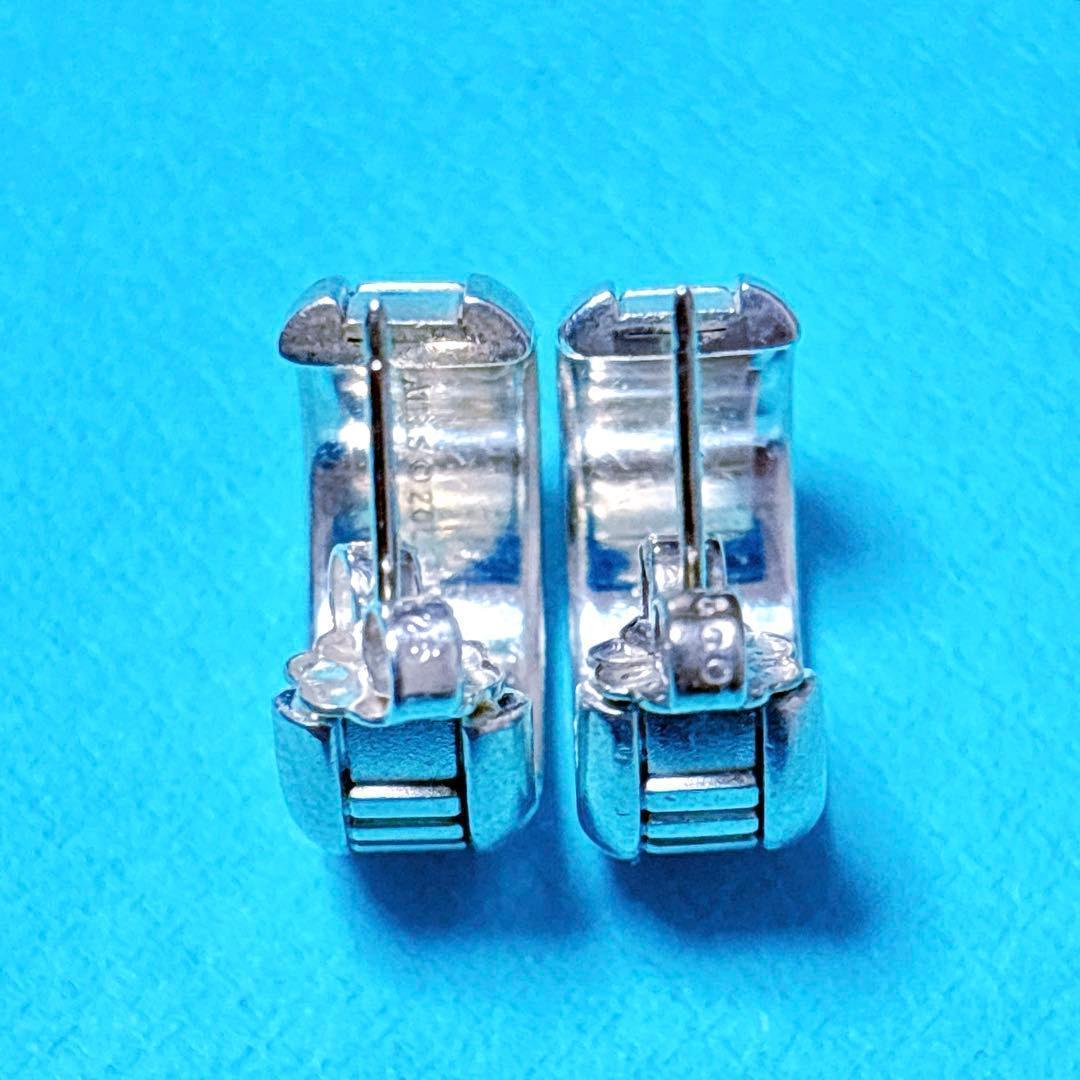 【美品】Tiffanyティファニー ミニ アトラス 両耳 ピアス シルバー925