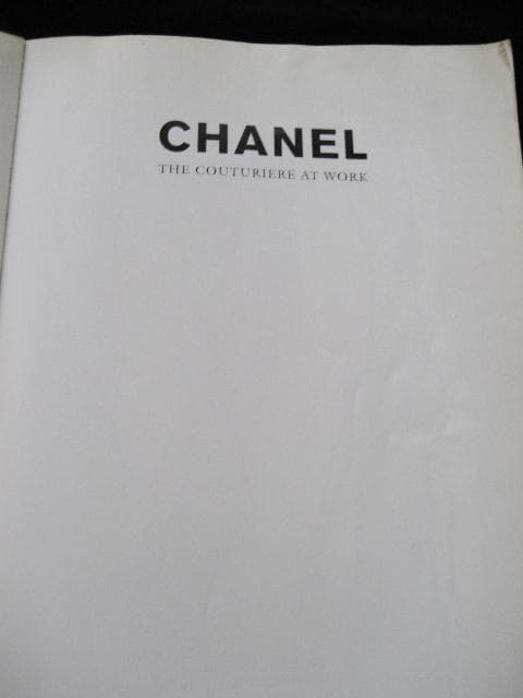 希少　CHANEL THE COUTURIERE AT WORK　シャネル