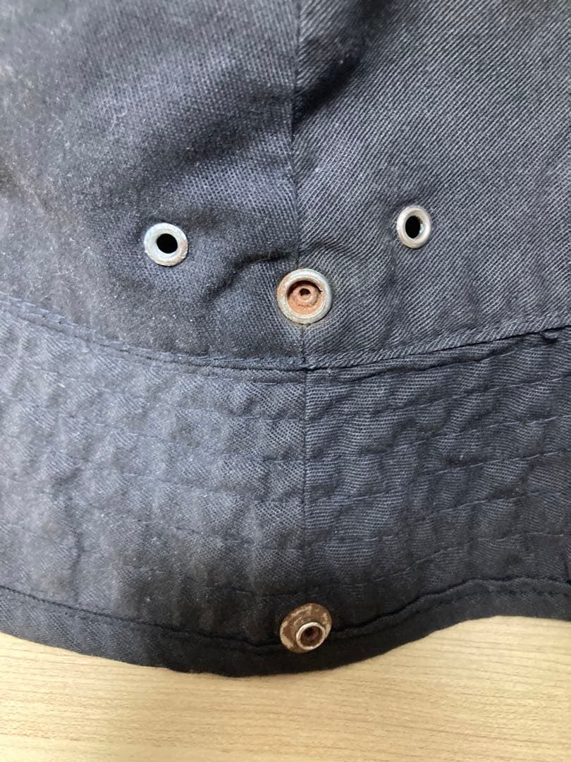 黒タグ old stussy バケットハット