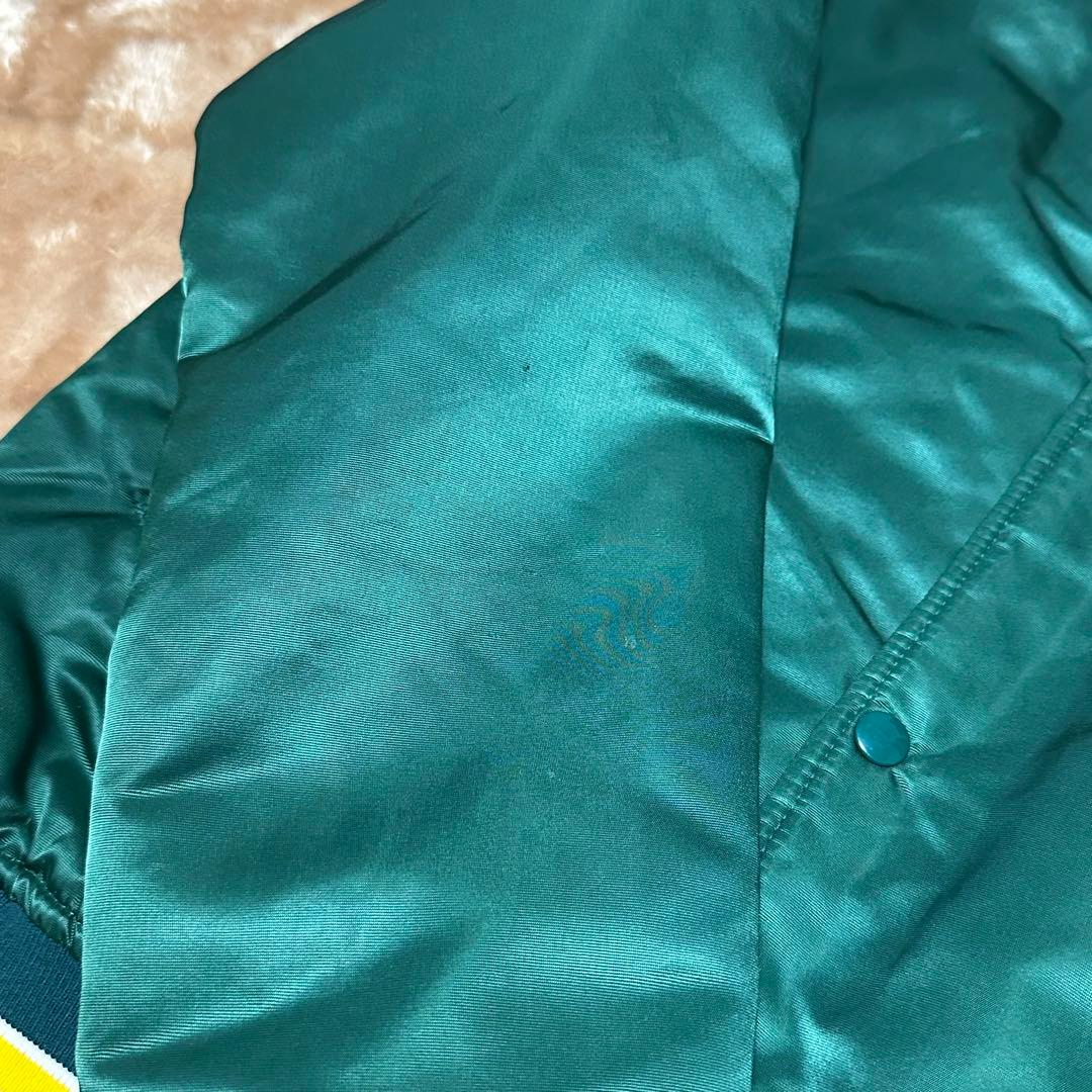 90sオークランドアスレチックス スターター スタジャン Mサイズ USA製