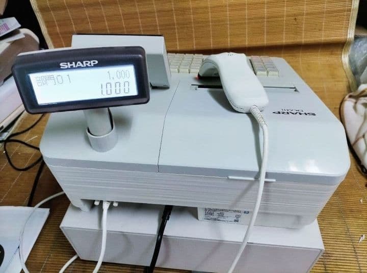 シャープ最上位レジスターER-A411　純正品　855005