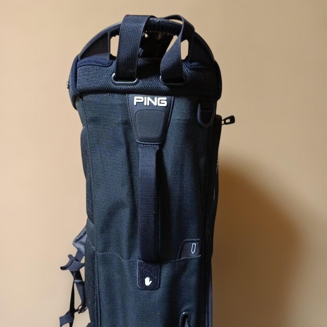 PING 4 SERIES スタンドバッグ ブラック