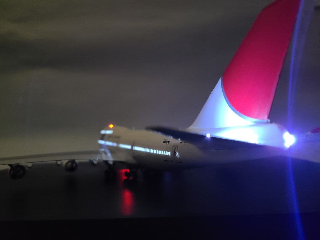 JAL BOEING 747-400 LED仕様 完成品