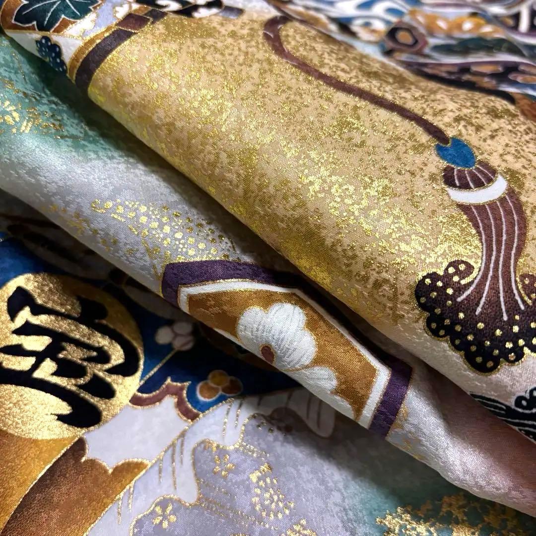 《新品未使用》正絹 お宮参り 産着 京友禅多色ぼかし 祝着/襦袢　新品たとう紙付