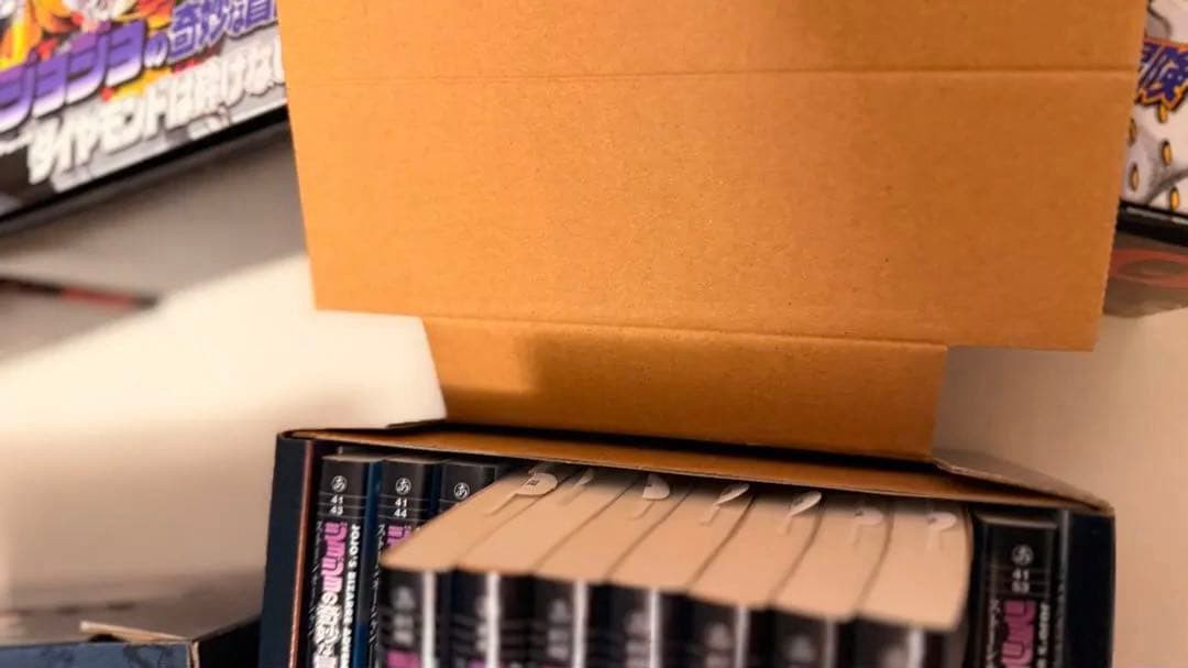 【新品未使用】ジョジョ　文庫版 1-6部　5箱50巻セット　新品