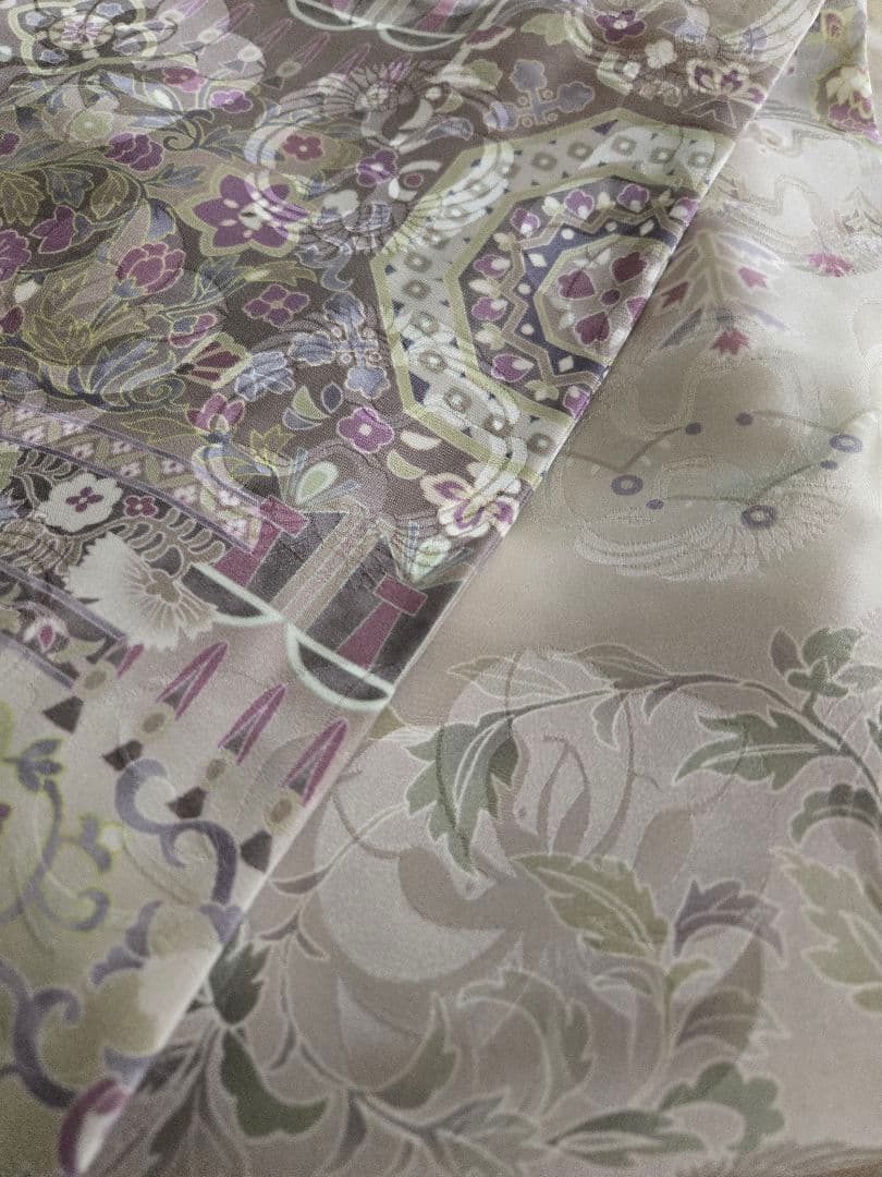 新品❤高級訪問着「和洋が織り成す逸品」東京ますいわ屋誂え◾トールサイズ　裄72