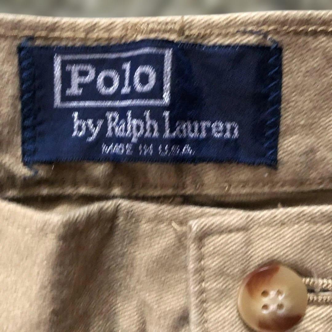 デッドストック ポロbyラルフローレンチノ W31L36 USA製