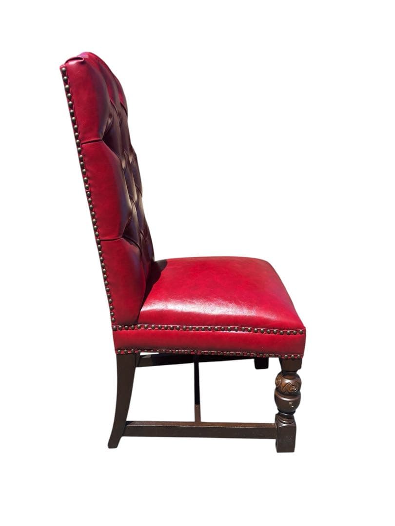 VINCENT ヴィンセント ハイバック ダイニングチェア レッド