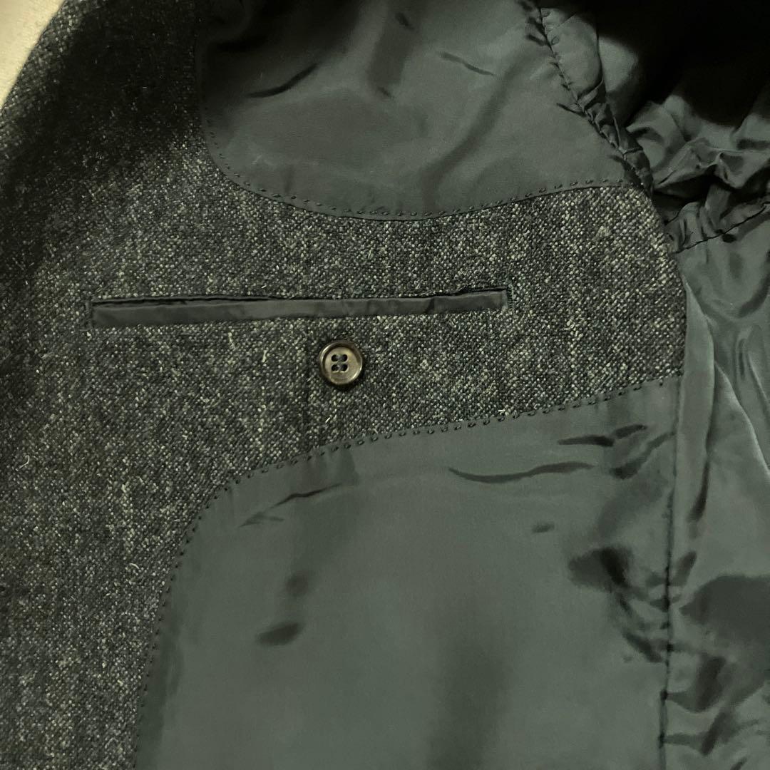 i40)美品コムデギャルソン　オムメンズツイードスーツ上下　80's Mサイズ