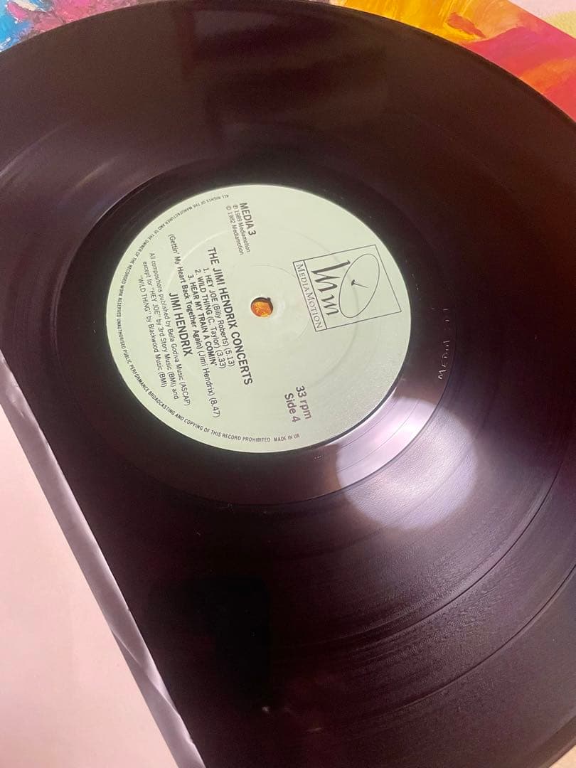 ジミ・ヘンドリックス - エレクトリック・レディ・ランド + 炎のライブ　美品