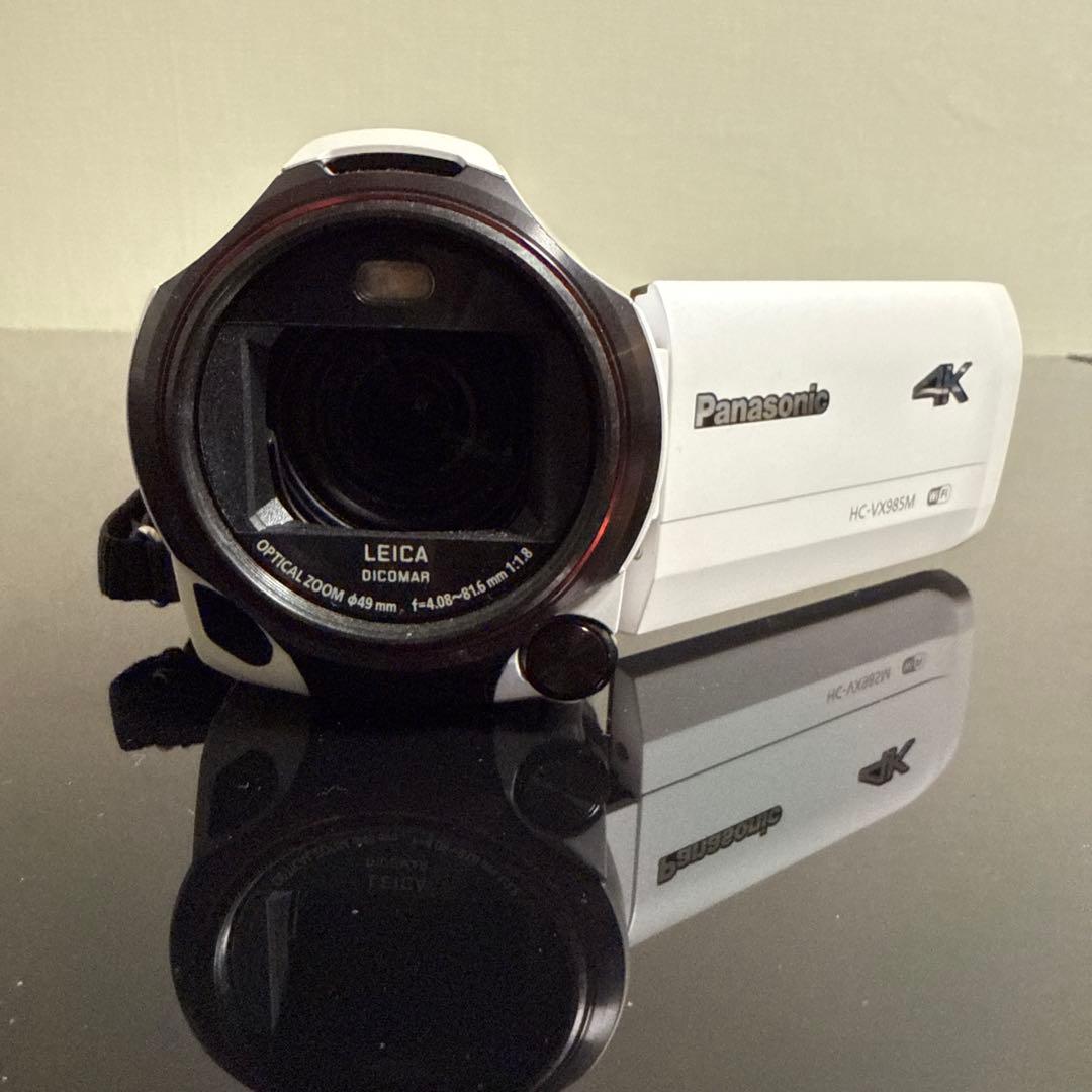 ちゃんぴー様【美品】Panasonic HC-VX985M ホワイト