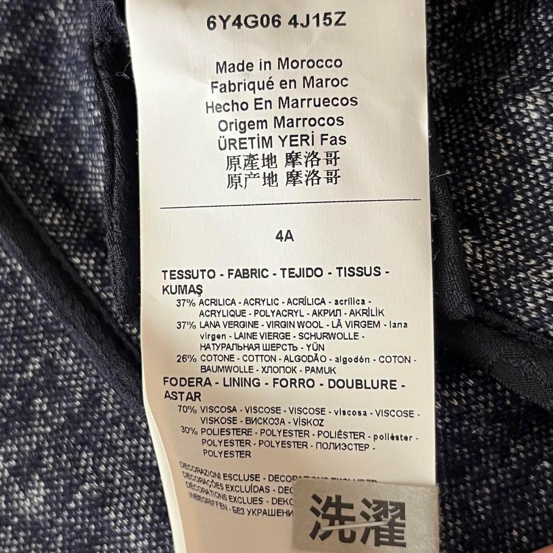 i*d様 アルマーニジュニア　フォーマル　セットアップ　106cm4A