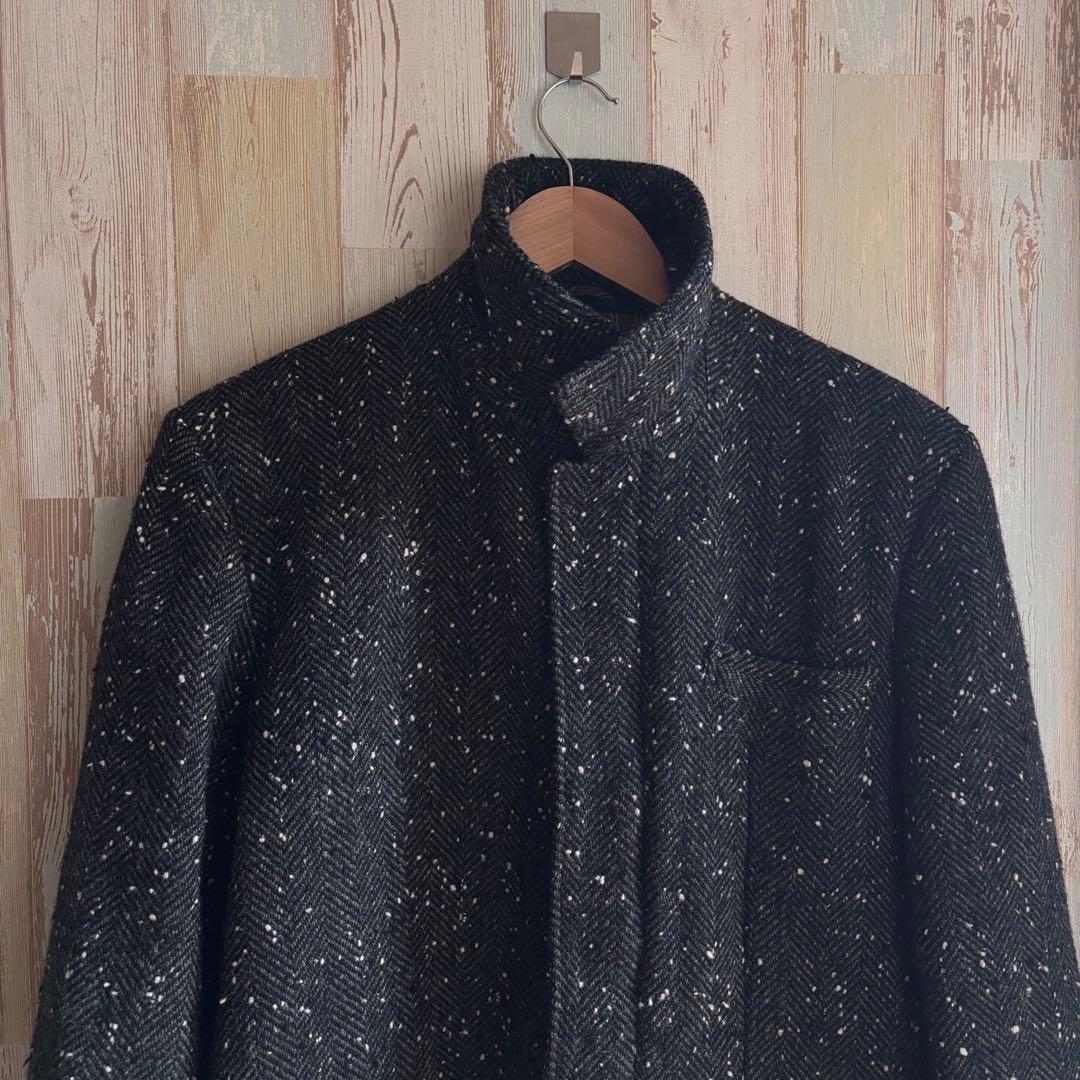 ジャケット・アウター LOUNGE LIZARD Thinsulate tweed half coat