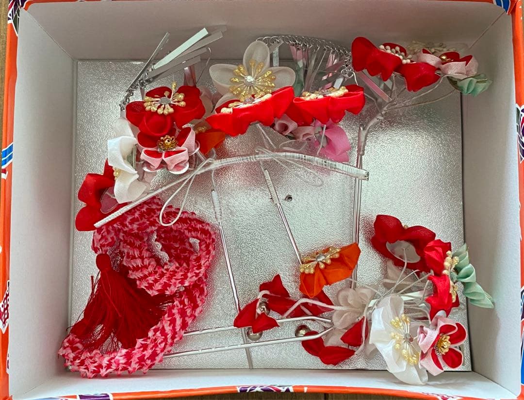 七五三 女の子 3歳 着物一式 絹100%