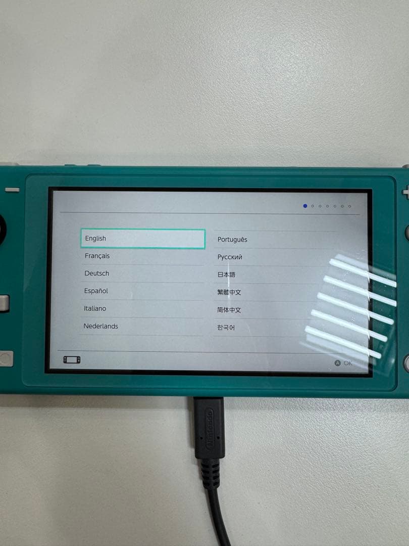 【動作〇美品】　任天堂 スイッチライト HDH-001 ターコイズ