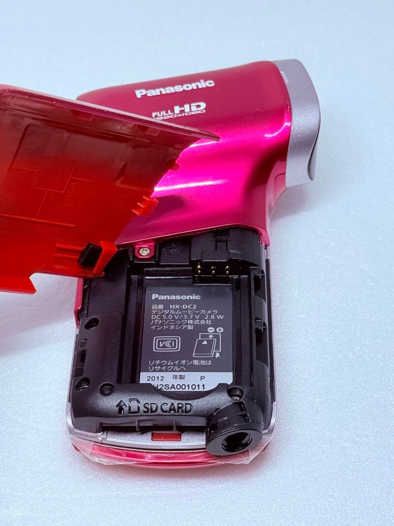 Panasonic HX-DC2 ピンク ムービーカメラ スマホ転送セット