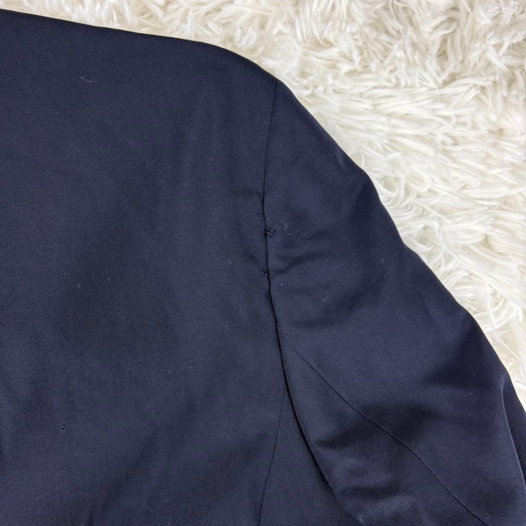【良品】ディオール　紺ブレ　金ボタン　テーラード　シングル　エンブレム　Mサイズ
