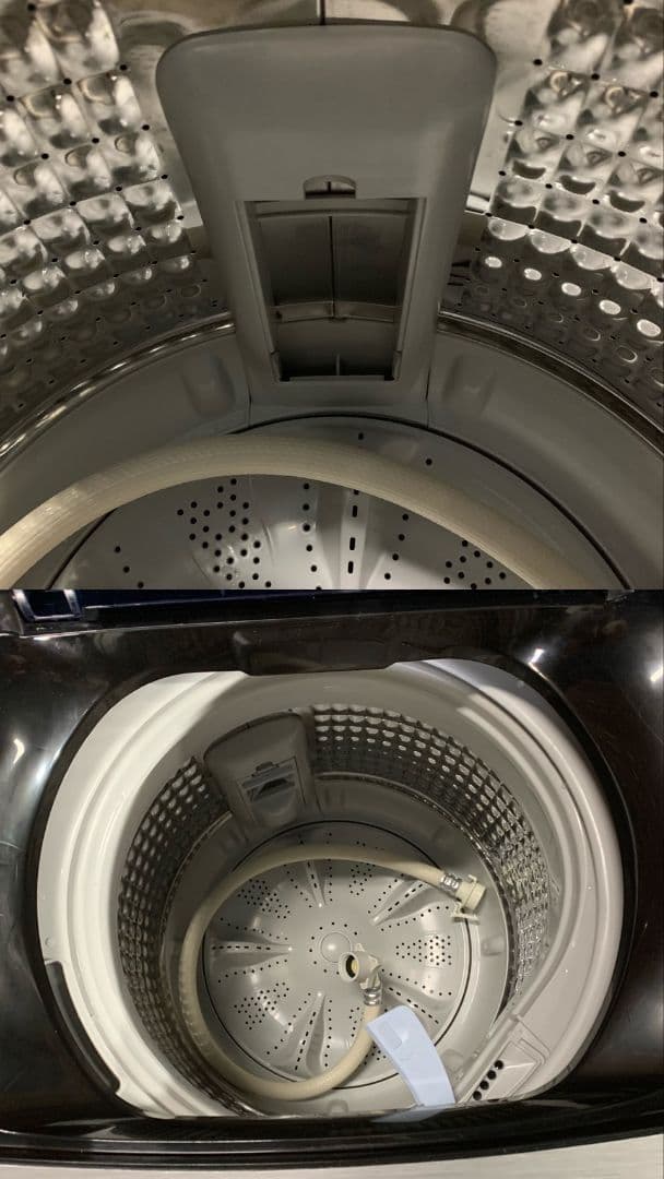 H268\" Mirror Design 生活家電 2点セット 冷蔵庫/洗濯機