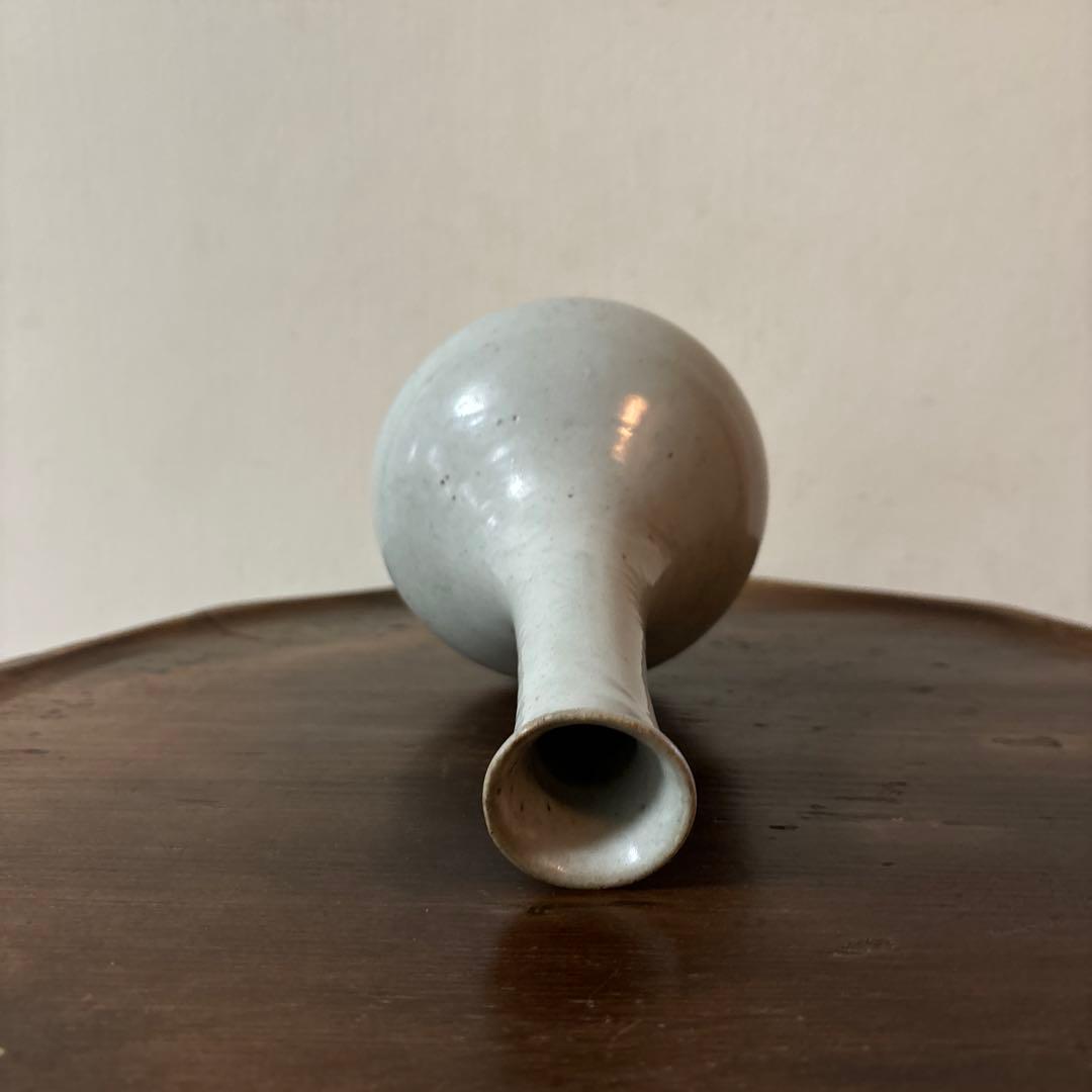 李朝白磁徳利　骨董　韓国骨董　アンティーク　古道具　白洲正子　秦秀雄　向田邦子