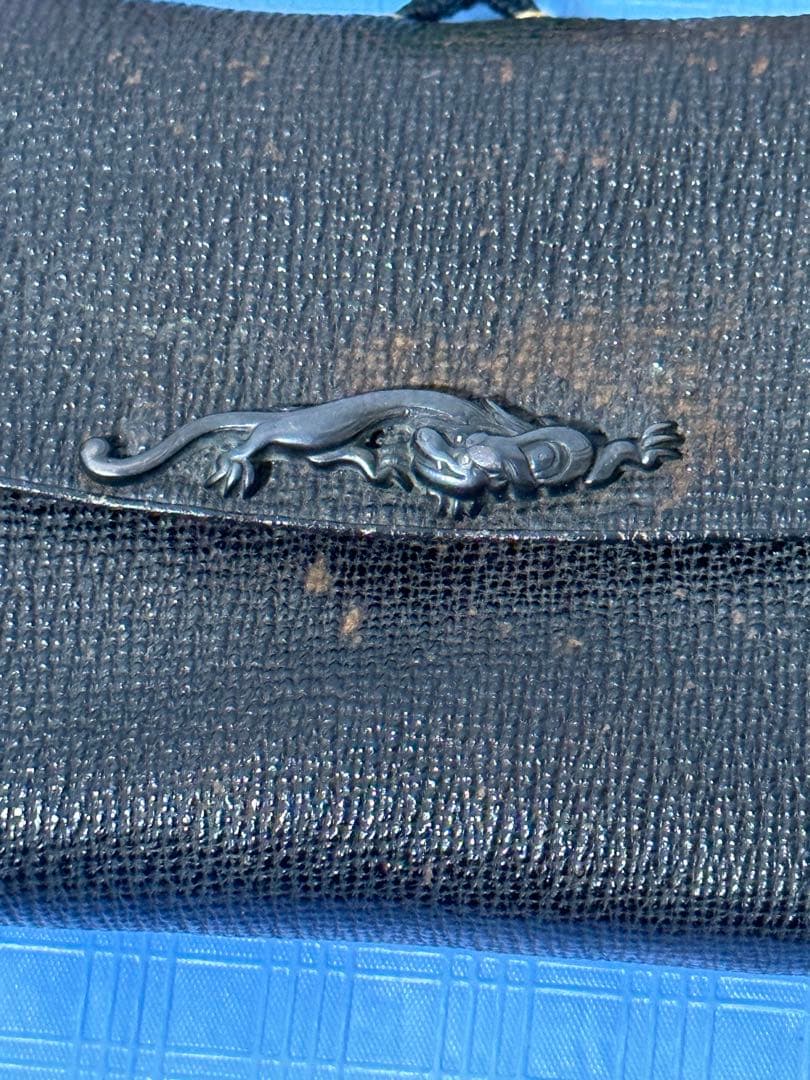 極上 時代物 煙草入れ 提げ物 キセル入れ 煙管 喫煙具 キセル 古道具