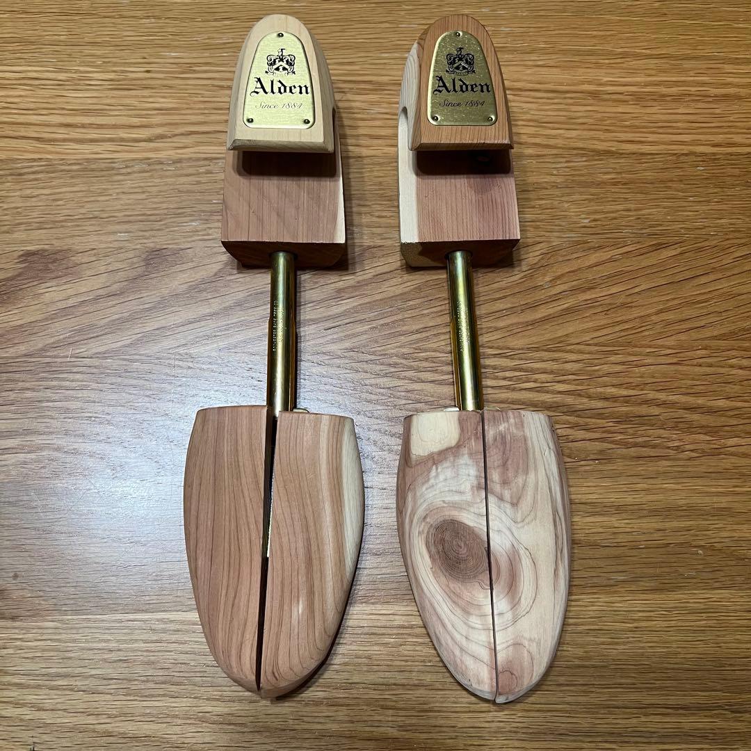 未使用 Alden 961 NST 7EEE ブラック カーフ